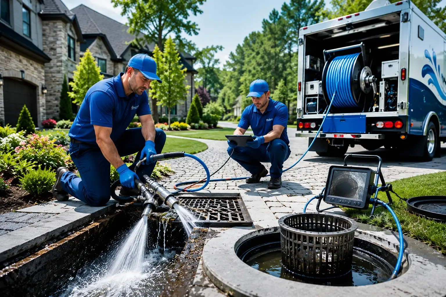Local outdoor drain cleaning professionals in Donie, TX