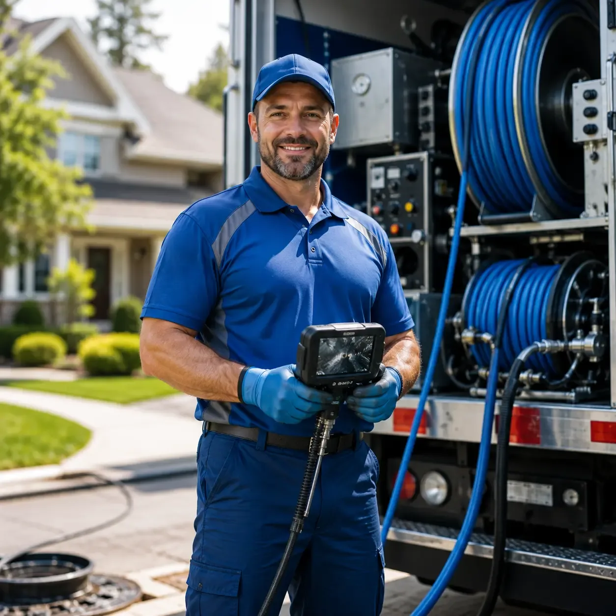 Local outdoor drain cleaning specialists in Donie, TX